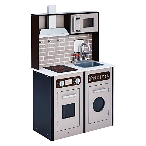 Teamson Kids Little Chef Noir Klassische Küche Spielen TD-12968D Teamson Kids Little Chef Noir Klassische Küche Spielen TD-12968D von Teamson Kids