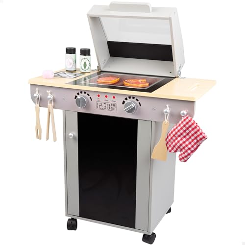 Teamson - Teamson 85399 tragbarer Holzgrill von WOOMAX