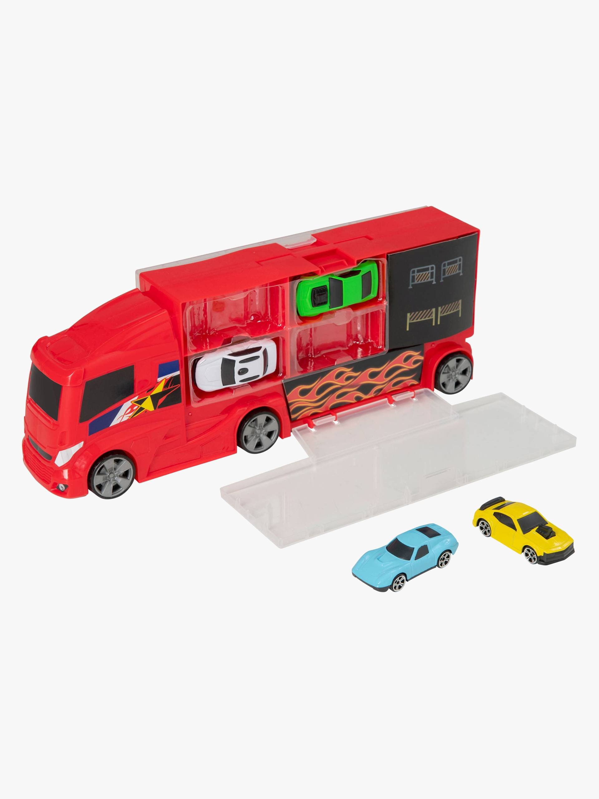 Teamsterz Metro City Autotransporter mit Tragegriff von Teamsterz