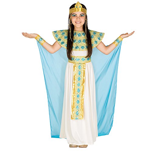 Faschingskostüme Kinder, Kostüm Kinder Mädchen, Cleopatra Kostüm, Karneval Kostüm Pharaonin, Mädchen Kostüm Ägypterin, Kleopatra Kostüm Mädchen, Kleid und Accessoires (8-10 Jahre) von tectake
