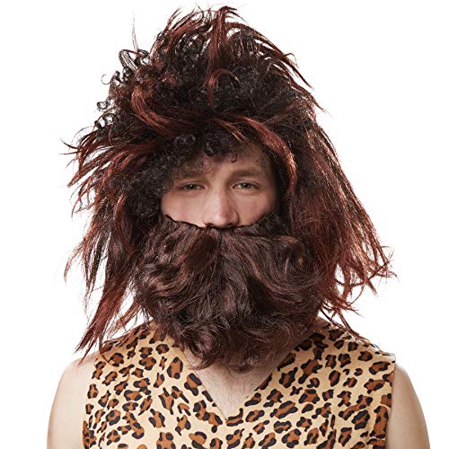 dressforfun Herrenperücke Steinzeitmensch | Coole Perücke und Bart | Macht jedes Steinzeitmenschenkostüm perfekt dressforfun Herrenperücke Steinzeitmensch | Coole Perücke und Bart | Macht jedes Steinzeitmenschenkostüm perfekt von tectake