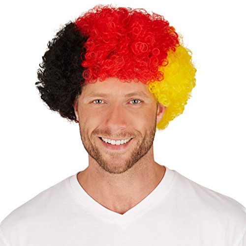dressforfun Perücke Deutschland Afro | Tolle Lockenpracht | Bestens für Fan-Veranstaltungen und auch für Fasching geeignet dressforfun Perücke Deutschland Afro | Tolle Lockenpracht | Bestens für Fan-Veranstaltungen und auch für Fasching geeignet von tectake
