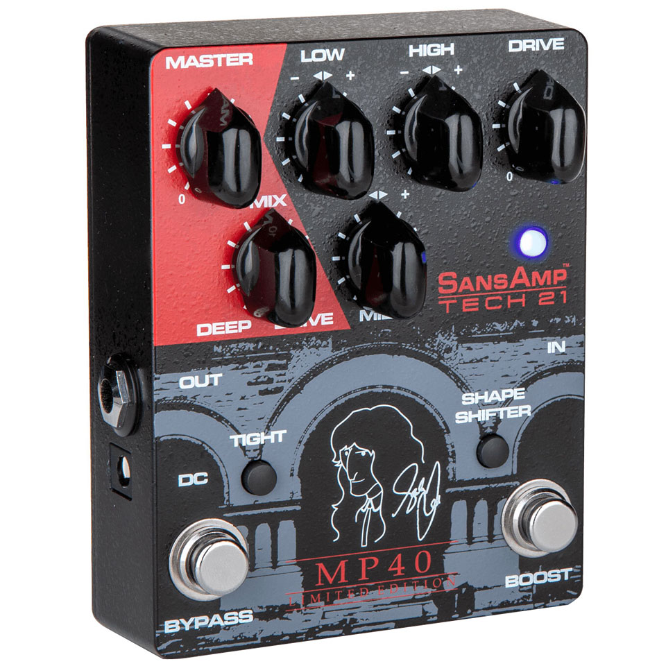 Tech 21 Geddy Lee MP40 Signature SansAmp Limited Edition Preamp E-Bass Tech 21 Geddy Lee MP40 Signature SansAmp Limited Edition Preamp E-Bass von Tech 21