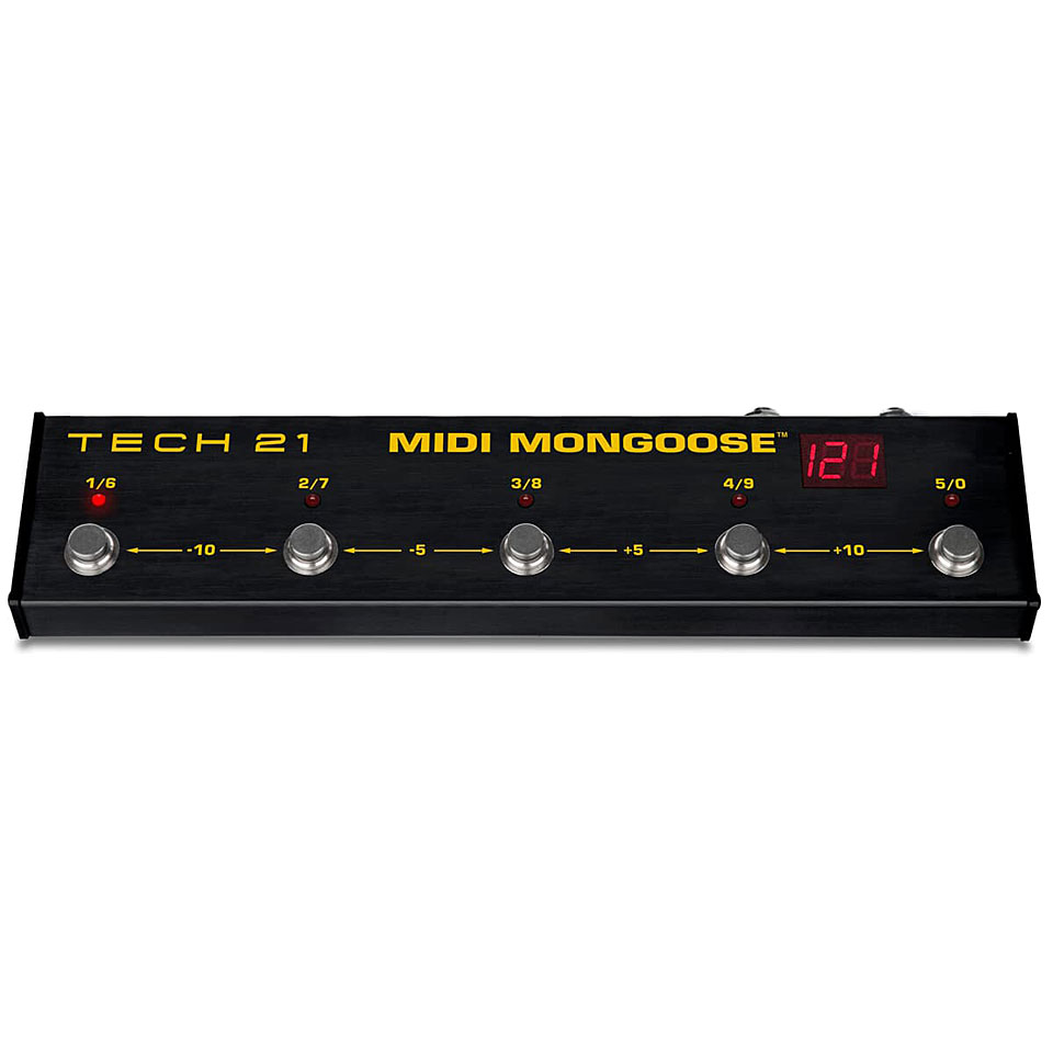 Tech 21 MIDI Mongoose Footcontroller Tech 21 MIDI Mongoose Footcontroller von Tech 21