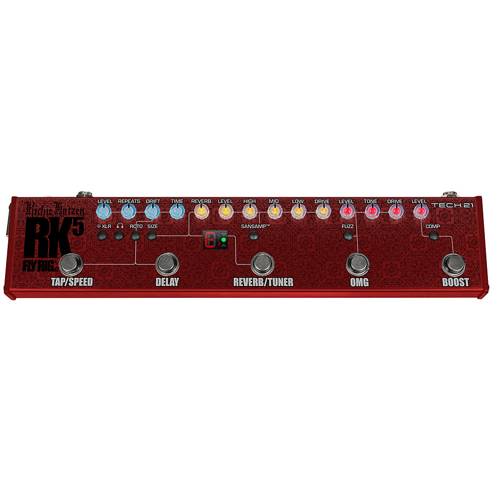 Tech 21 RK5 Richie Kotzen V2 Multieffektgerät E-Gitarre Tech 21 RK5 Richie Kotzen V2 Multieffektgerät E-Gitarre von Tech 21