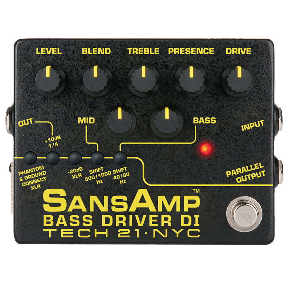 Tech 21 SansAmp Bass Driver D.I. V.2 Effektgerät E-Bass Tech 21 SansAmp Bass Driver D.I. V.2 Effektgerät E-Bass von Tech 21