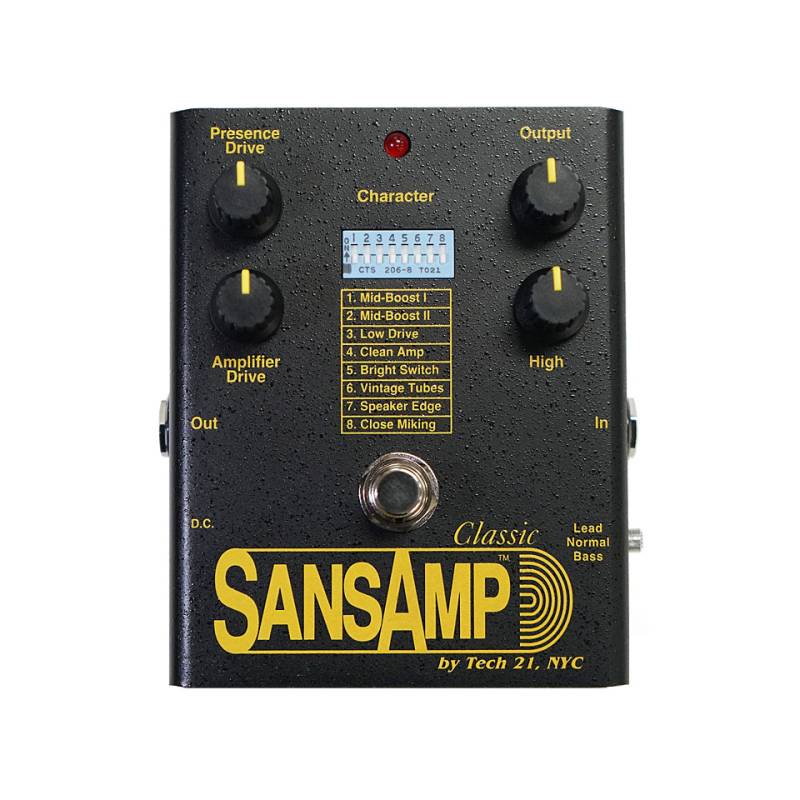 Tech 21 SansAmp Classic Reissue Effektgerät E-Gitarre von Tech 21