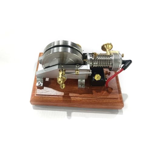 M96 Hin- Und Herbewegung Motor, Mini Horizontal Air-Cooled Single-Cylinder 4-Stroke Oddball Motor Modell, Geschenk Für Wissenschaft Und Technik-Enthusiasten von TechSpieler