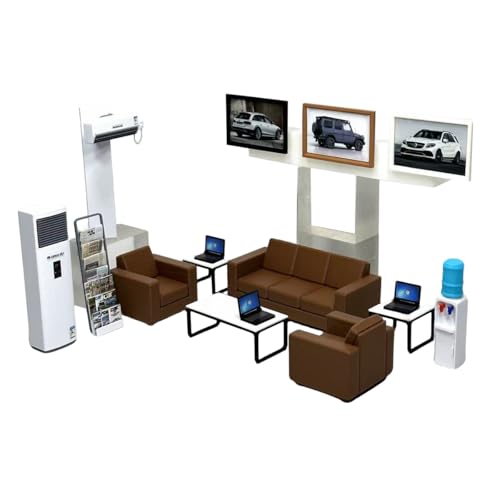 TechSpieler 3D Puzzle für Erwachsene, DIY Miniatur Werkstatt Garage, 1/18 Büro Pause Szene Modell Set für DIY Autowerkstatt und Custom Shop Szene TechSpieler 3D Puzzle für Erwachsene, DIY Miniatur Werkstatt Garage, 1/18 Büro Pause Szene Modell Set für DIY Autowerkstatt und Custom Shop Szene von TechSpieler