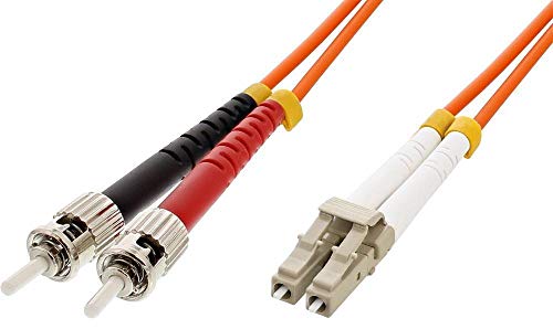Fiber Optic Cable St/Lc 50/125 10M von Techly