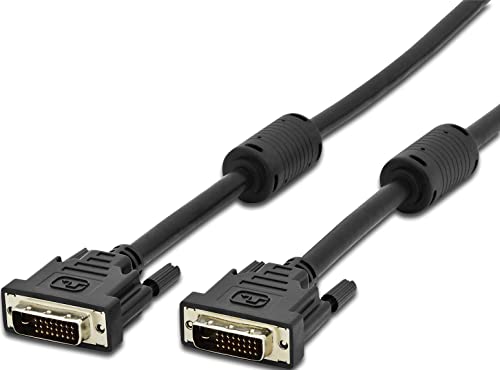 Techly ICOC DVI-8115F DVI-D Dual-Link Kabel, Schwarz von Techly