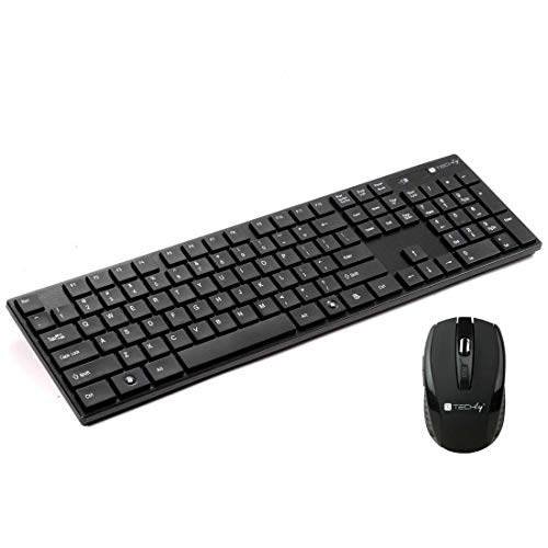 Wireless Keyboard Combo Black von Techly