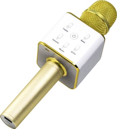 Technaxx BT-X31 Bluetooth® Lautsprecher AUX, USB Gold, Weiß von Technaxx
