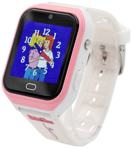 Technaxx Bibi&Tina 4G Kids-Watch Elektronik Kinder-Smartwatch 43mm x 55mm x 17mm Rosa, Weiß, Schwarz von Technaxx