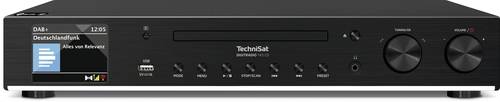 TechniSat DIGITRADIO 143 CD Radio-Adapter DAB, DAB+, Internet, UKW AUX, Bluetooth®, CD, USB, WLAN, von Technisat