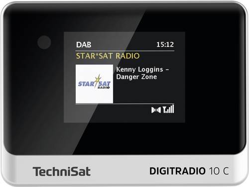 TechniSat DIGITRADIO 10 C Tischradio DAB+, UKW Bluetooth® Inkl. Fernbedienung, Weckfunktion Schwarz von Technisat