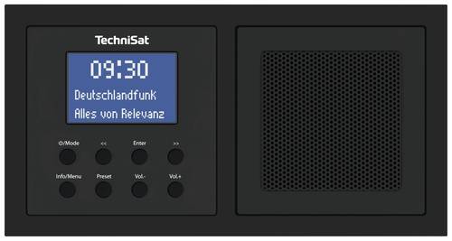 TechniSat DIGITRADIO UP 1 Steckdosenradio DAB+, UKW Bluetooth® Weckfunktion, Inkl. Lautsprecherbox von Technisat