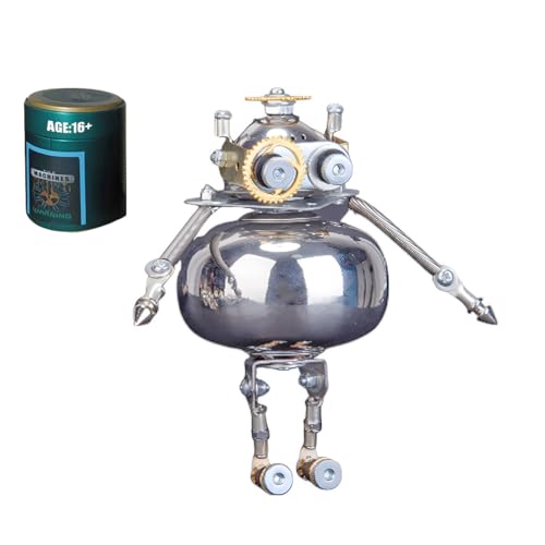 TechnixLabz 3D Metall Puzzle, 1200+PCS DIY Montage Alien Mystery Box Interstellar Cultural Exchange Modell, Geburtstagsgeschenk für Teenager und Erwachsene (Einzel Sett) von TechnixLabz