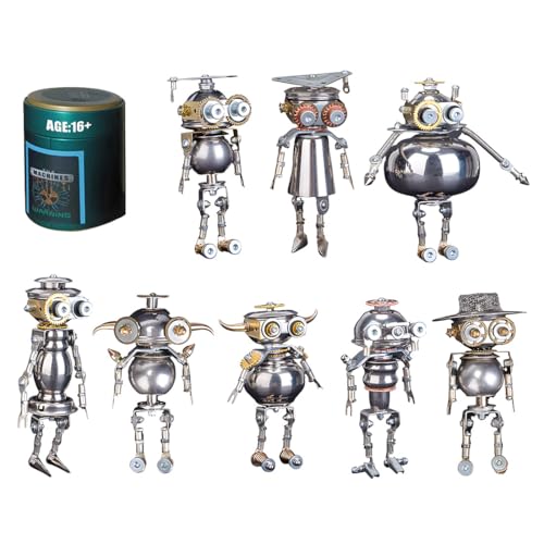 TechnixLabz 3D Metall Puzzle, 1200+PCS DIY Montage Alien Mystery Box Interstellar Cultural Exchange Modell, Geburtstagsgeschenk für Teenager und Erwachsene (Kombi-Set) von TechnixLabz