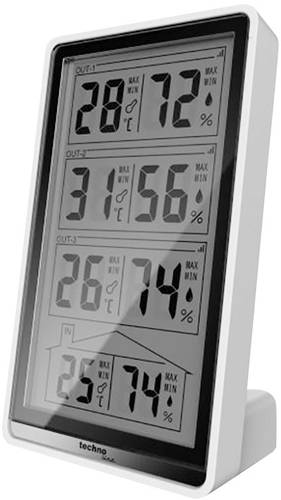 Techno Line Temperaturstation WS 7060 Funk-Thermo-/Hygrometer von Techno Line