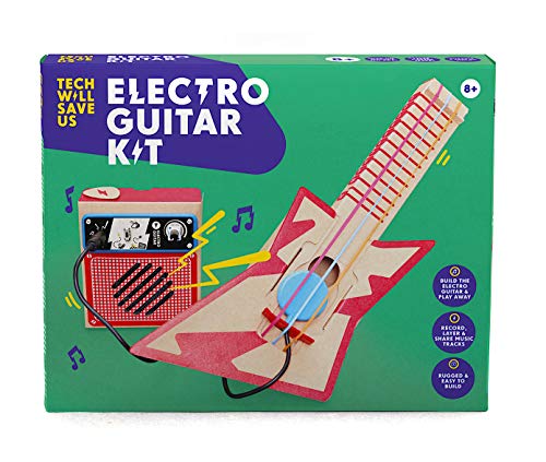 Tech Will Save Us Elektro-Gitarre Kit | Educational-Musik-Spielzeug, Alter 8 und Oben von Technology Will Save Us