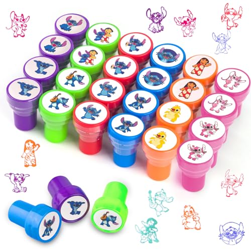 Techpinmin Stempel Kinder, 24 Stück Stempelset Tiere Selbstfärbend, Cartoon Kinderstempel, Niedliche Spielzeugstempel für Geburtstags Weihnachten Party Taschenfüller Techpinmin Stempel Kinder, 24 Stück Stempelset Tiere Selbstfärbend, Cartoon Kinderstempel, Niedliche Spielzeugstempel für Geburtstags Weihnachten Party Taschenfüller von Techpinmin