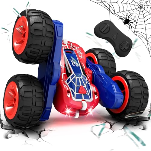 Tecnock 2024 Ferngesteuertes Auto mit 2.4 Ghz Fernbedienung 360°Flip Stunts Rc Auto Monstertruck mit Buntes Licht ab 3-12 Jahre Outdoor Spielzeug Geschenk für Junge Kinder Tecnock 2024 Ferngesteuertes Auto mit 2.4 Ghz Fernbedienung 360°Flip Stunts Rc Auto Monstertruck mit Buntes Licht ab 3-12 Jahre Outdoor Spielzeug Geschenk für Junge Kinder von Tecnock
