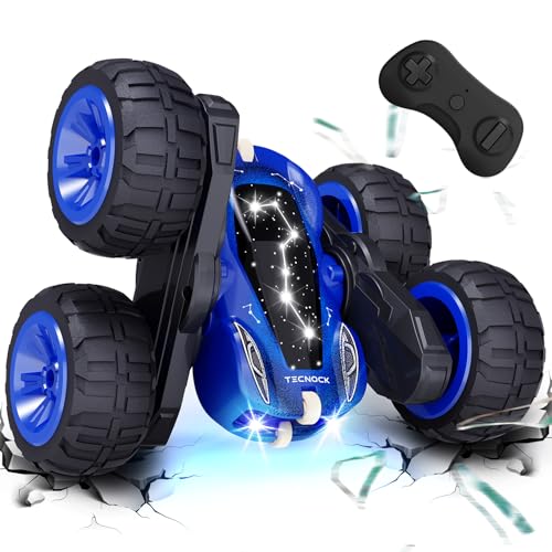 Tecnock 2024 Ferngesteuertes Auto mit 2.4 Ghz Fernbedienung 360°Flip Stunts Rc Auto Monstertruck mit Buntes Licht ab 3-12 Jahre Outdoor Spielzeug Geschenk für Junge Kinder Tecnock 2024 Ferngesteuertes Auto mit 2.4 Ghz Fernbedienung 360°Flip Stunts Rc Auto Monstertruck mit Buntes Licht ab 3-12 Jahre Outdoor Spielzeug Geschenk für Junge Kinder von Tecnock