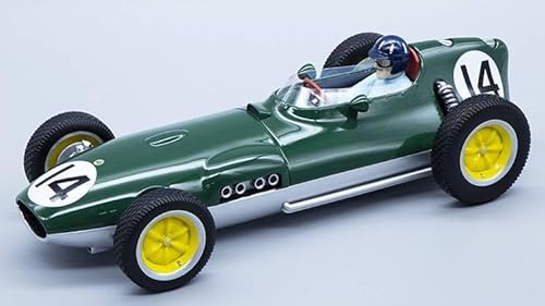 Tecnomodel Modell im Maßstab, kompatibel mit Lotus 16 Championship N.14 Dutch GP 1959 GRAHAM HILL W/Driver 1:18 TMD18123B1 von Tecnomodel