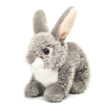 Teddy HERMANN® Hase sitzend grau 18 cm von Teddy Hermann