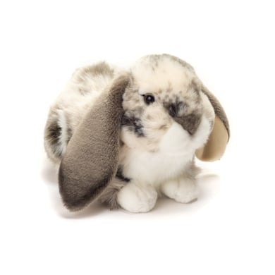 Teddy HERMANN® Widderkaninchen liegend grau-weiß, 30 cm von Teddy Hermann