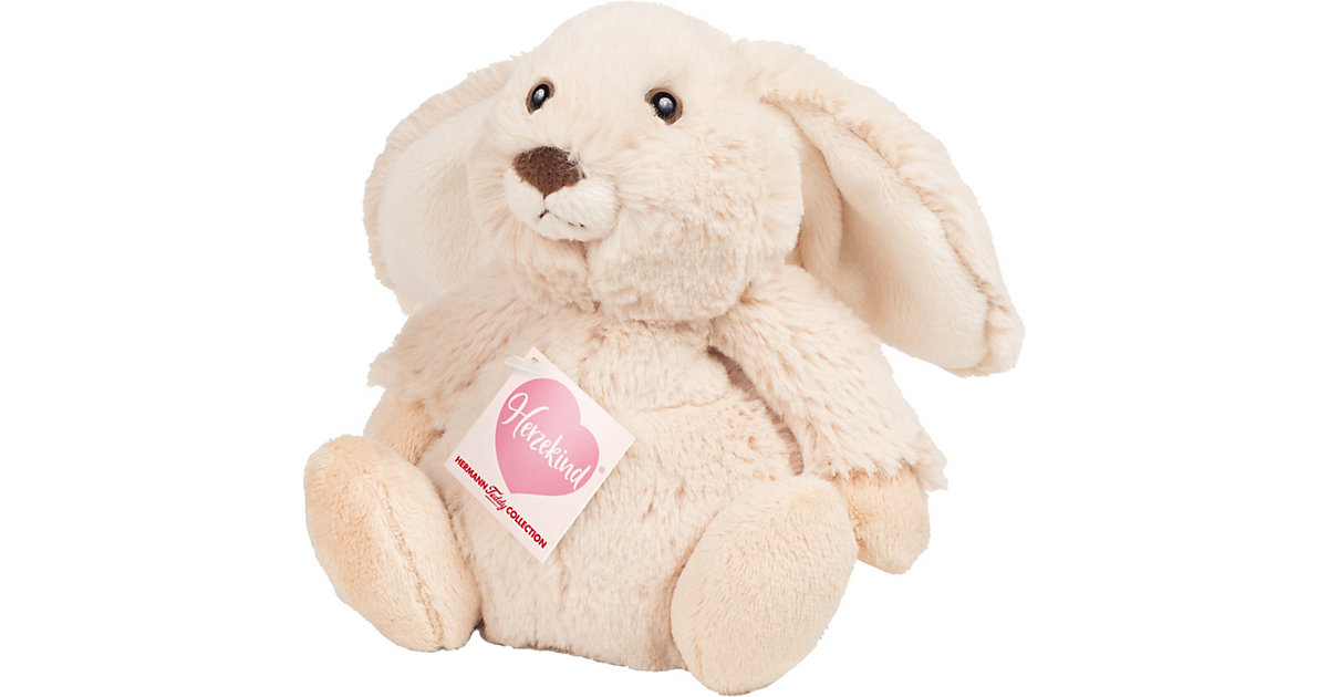 Häschen Polli beige 15 cm mehrfarbig Häschen Polli beige 15 cm mehrfarbig von Teddy-Hermann
