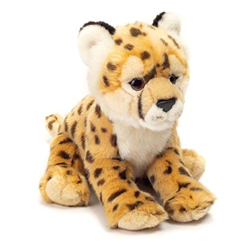 Teddy Hermann 90465 Gepard 26 cm, Kuscheltier, Plüschtier mit recycelter Füllung von Hermann Teddy