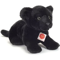 Teddy Hermann 90475 - Panther Baby liegend schwarz, Stofftier, Plüschtier, 30 cm von Teddy-Hermann