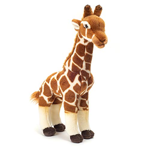Teddy Hermann 90587 Giraffe stehend 38 cm, Kuscheltier, Plüschtier mit recycelter Füllung von Hermann Teddy