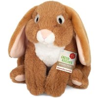Teddy Hermann 93735 - Häschen nougat, Plüsch, 19 cm, Green Friends von Teddy Hermann