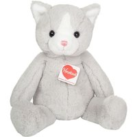 Teddy Hermann 939627 - Schlenkerkatze Trixi, Herzekind-Plüschtier, 32 cm von Teddy-Hermann
