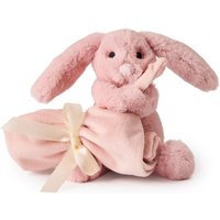 Teddy Hermann 94002 - Hase mit Schnuffeltuch, rosa, Plüsch, 17 cm Teddy Hermann 94002 - Hase mit Schnuffeltuch, rosa, Plüsch, 17 cm von Teddy Hermann