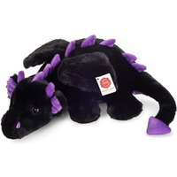 Teddy Hermann 94005 - Drache Logan liegend, schwarz-lila, Plüsch, 32 cm Teddy Hermann 94005 - Drache Logan liegend, schwarz-lila, Plüsch, 32 cm von Teddy Hermann