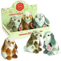 Teddy-Hermann - Hase hockend, 3-farbig sortiert, 19 cm Teddy-Hermann - Hase hockend, 3-farbig sortiert, 19 cm von Teddy-Hermann