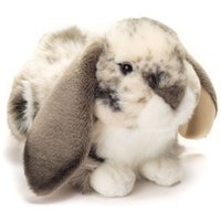 Teddy-Hermann - Hase sitzend grau weiß gescheckt 30 cm Teddy-Hermann - Hase sitzend grau weiß gescheckt 30 cm von Teddy-Hermann