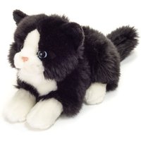 Teddy-Hermann - Katze liegend schwarz/weiß, 20 cm Teddy-Hermann - Katze liegend schwarz/weiß, 20 cm von Teddy-Hermann