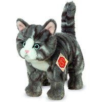 Teddy-Hermann - Katze stehend grau getigert 20 cm von Teddy-Hermann