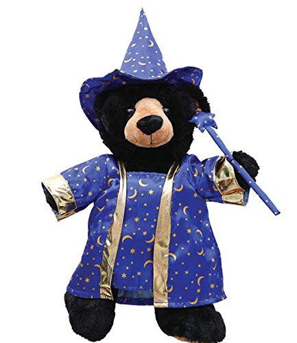 Zauberer-Outfit - Teddy Outfit Kleidung für 40cm Teddybären und Build-a-Bear von Teddy Mountain