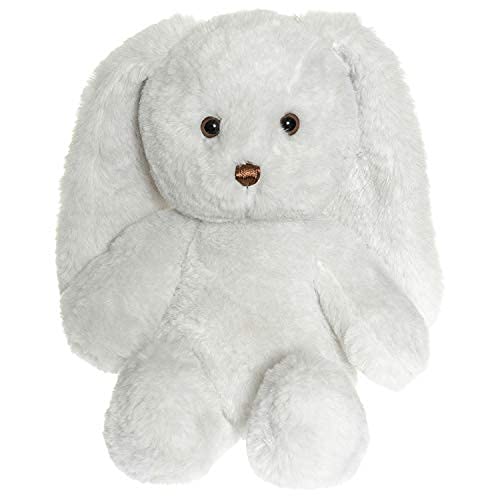 Teddykompaniet 2892 Plüschhase mit Schlappohren „Maja“ Weiß - 27 cm - Kuscheltier Kaninchen - super Soft - Plüschtier für Kinder – Stofftier Hase ab Geburt von Teddykompaniet Båstad