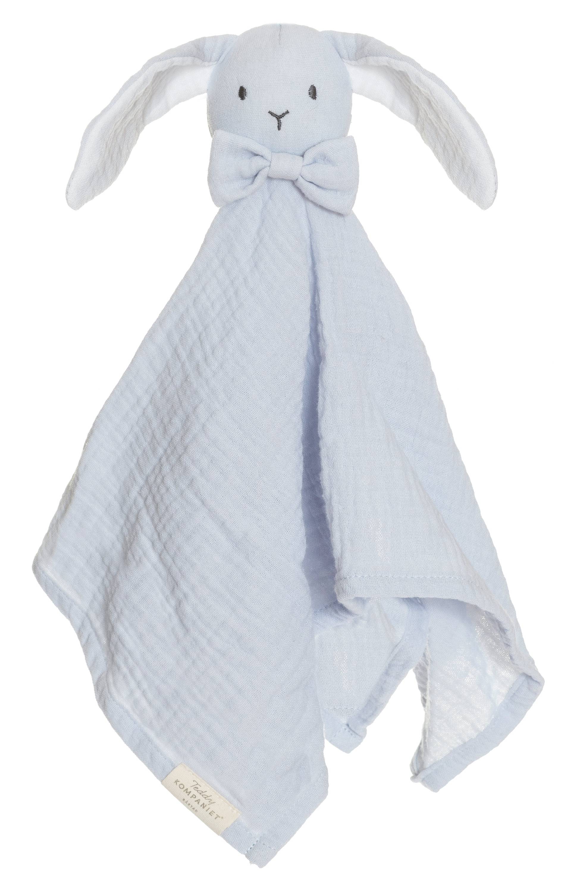 Teddykompaniet Diinglisar Kaninchen Schmusetuch Musselin, Babyblau Teddykompaniet Diinglisar Kaninchen Schmusetuch Musselin, Babyblau von Teddykompaniet