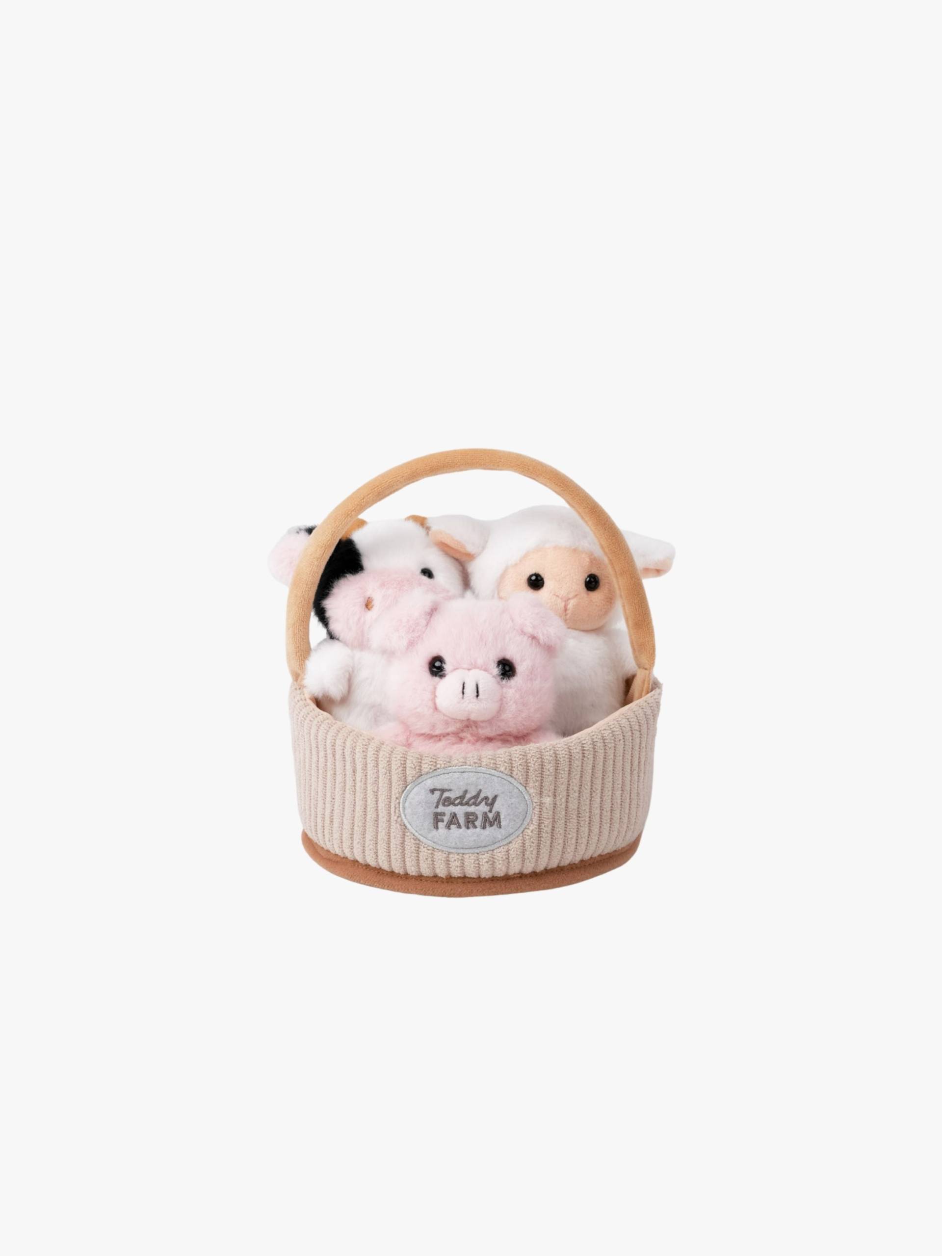 Teddykompaniet Geschenkkorb Bauernhoftiere Teddykompaniet Geschenkkorb Bauernhoftiere von Teddykompaniet