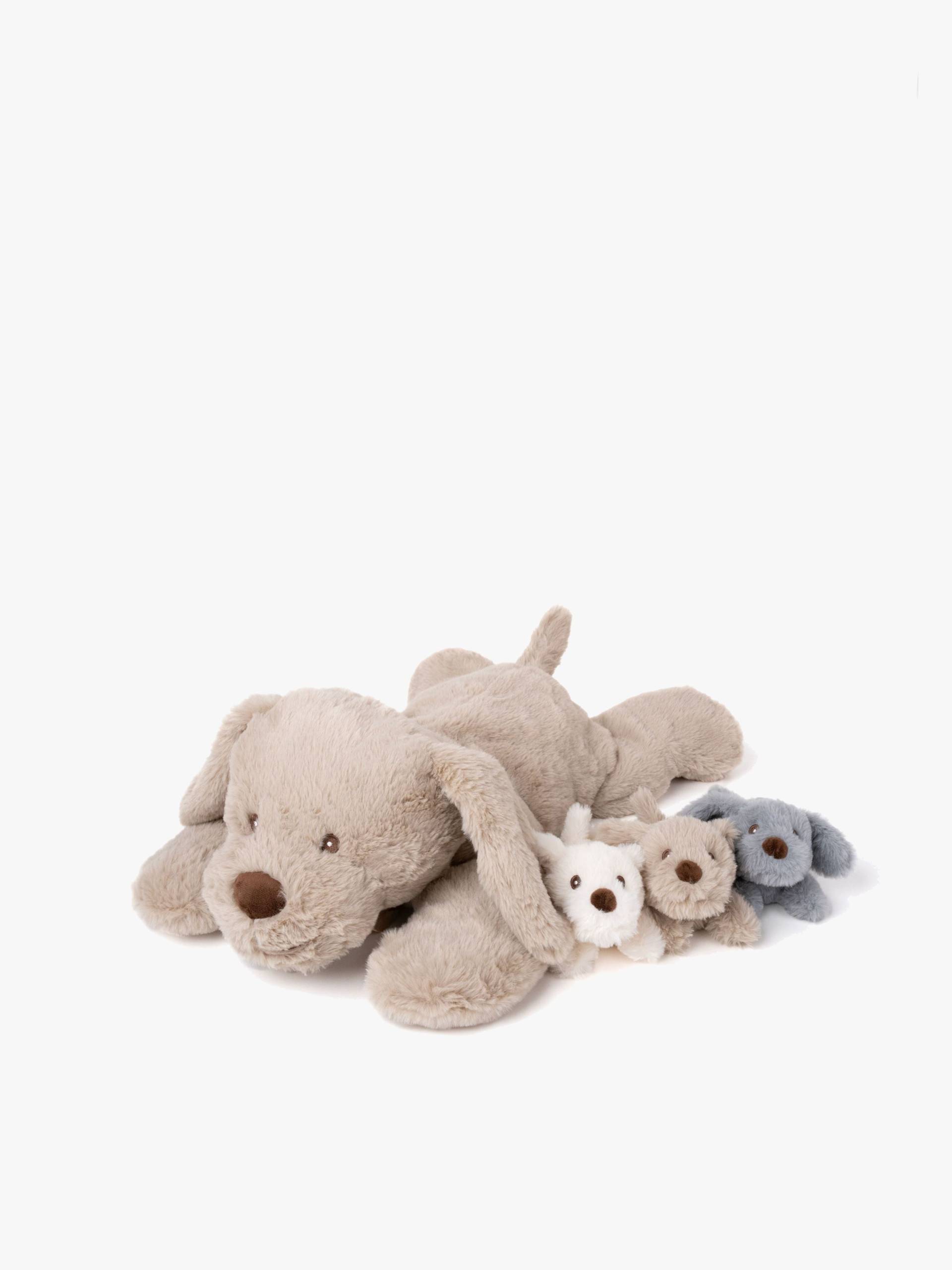 Teddykompaniet Plüschspielzeug Hund mit Welpen von Teddykompaniet