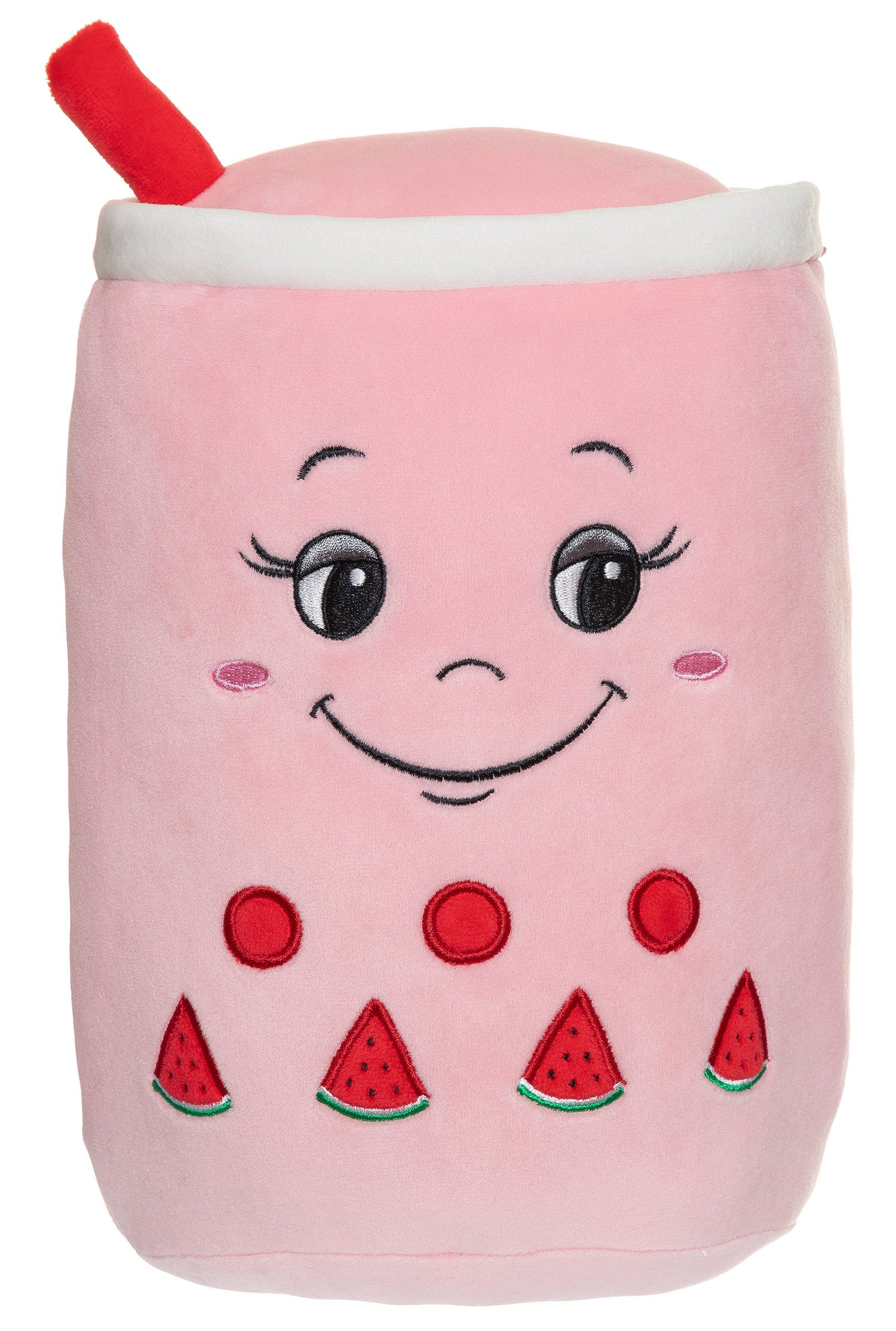 Teddykompaniet Kramis Bubble Tea Plüschspielzeug 30 cm, Rosa von Teddykompaniet