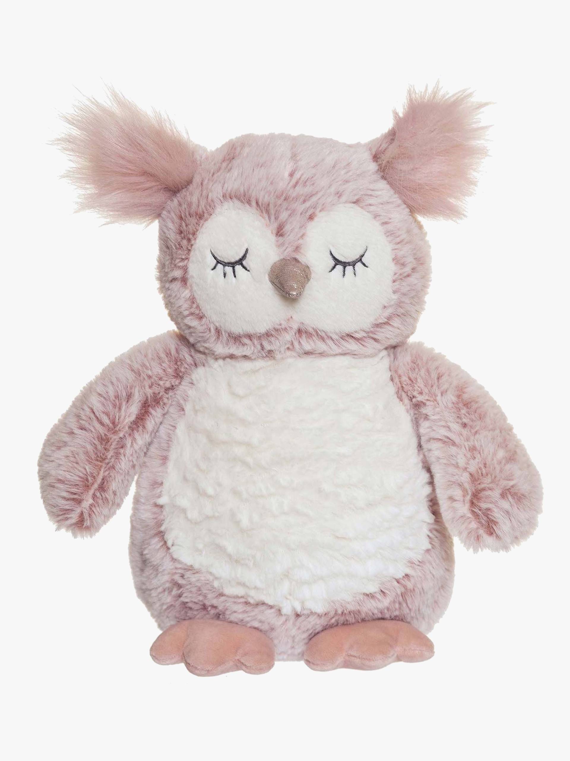 Teddykompaniet Kuscheltier Eule Tove 25 cm, Rosa von Teddykompaniet